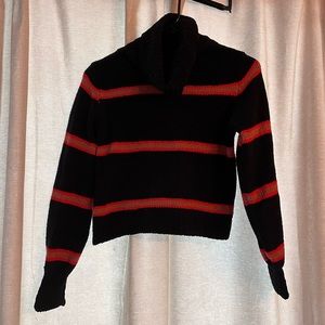 Wild Fable Striped Chenille Turtleneck Sweater
